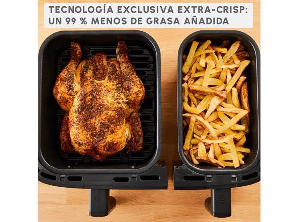 Technocuisin Friteuse à Air EZ905D20 Dual Easy Fry & Grill – Image 3