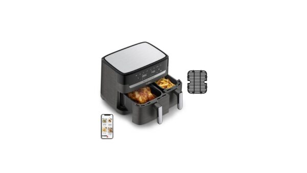 Technocuisin Friteuse à Air Dual Easy Fry & Grill - EZ905B20 – Image 3