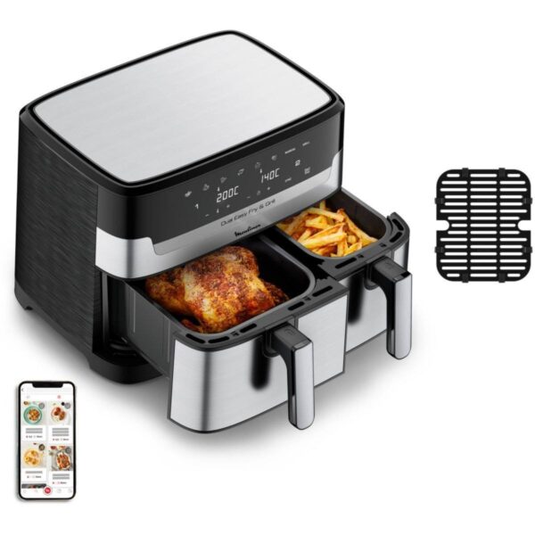 Technocuisin Friteuse à Air EZ905D20 Dual Easy Fry & Grill – Image 5