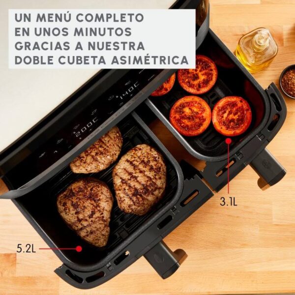 Technocuisin Friteuse à Air Dual Easy Fry & Grill - EZ905B20 – Image 5