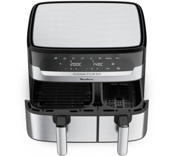 Technocuisin Friteuse à Air EZ905D20 Dual Easy Fry & Grill – Image 6