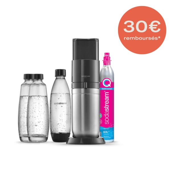 SodaStream DUO Machine à Eau Pétillante pour Carafe en Verre – Image 9