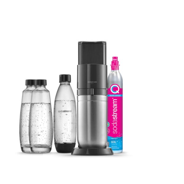 SodaStream DUO Machine à Eau Pétillante pour Carafe en Verre