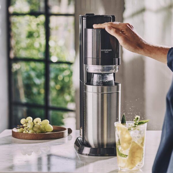 SodaStream DUO Machine à Eau Pétillante pour Carafe en Verre – Image 6